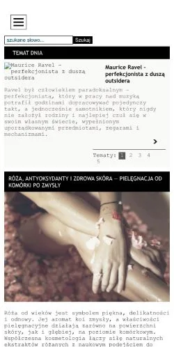 Anteprima del sito lifeandmore, media di Polonia per articoli sponsorizzati