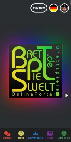 스폰서 기사용 독일 매체 BrettspielWelt 사이트 미리보기