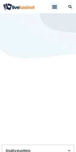Anteprima del sito Live-Kasinot, media di Finlandia per articoli sponsorizzati
