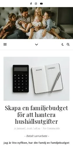 Podgląd witryny På Smällen, medium z kraju Szwecja do artykułów sponsorowanych