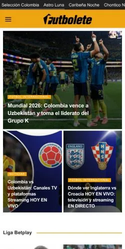 スポンサード記事向けのスペインメディア、Futboleteのサイトプレビュー