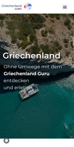스폰서 기사용 독일 매체 Griechenland Guru 사이트 미리보기