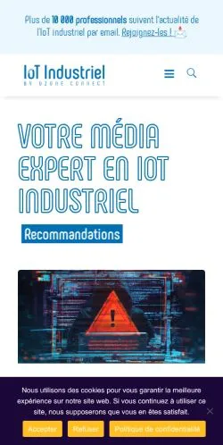 Forhåndsvisning af IoT Industriel, medie fra Frankrig til sponsorerede artikler