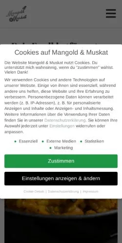 Anteprima del sito Mangold & Muskat, media di Germania per articoli sponsorizzati