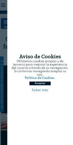 Anteprima del sito Revista Alimentaria, media di Spagna per articoli sponsorizzati