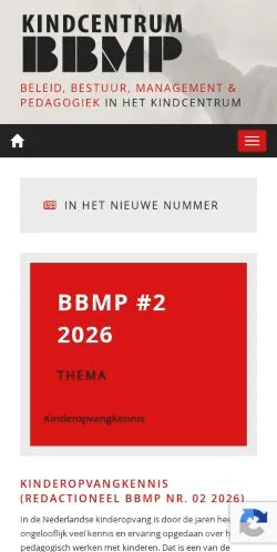 Förhandsvisning av webbplatsen BBMP, medium i Nederländerna för sponsrade artiklar