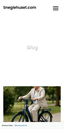 Anteprima del sito Sneglehuset.com, media di Danimarca per articoli sponsorizzati