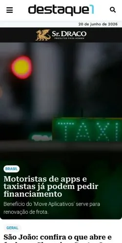 Forhåndsvisning af Destaque1, medie fra Brasilien til sponsorerede artikler