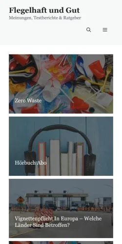 Podgląd witryny Flegehaft Und Gut, medium z kraju Niemcy do artykułów sponsorowanych