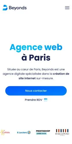 Aperçu du site Beyonds, média de France pour articles sponsorisés