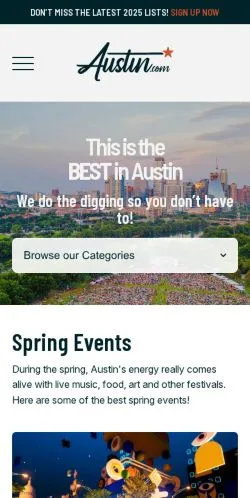 Forhåndsvisning af Austin, medie fra USA til sponsorerede artikler