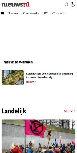 Podgląd witryny Amstelveen Nieuws, medium z kraju Holandia do artykułów sponsorowanych