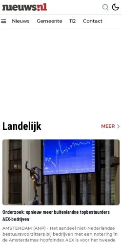 Podgląd witryny Deurne Nieuws, medium z kraju Holandia do artykułów sponsorowanych