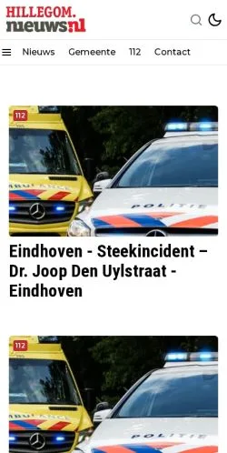 Anteprima del sito Hillegom Nieuws, media di Paesi Bassi per articoli sponsorizzati