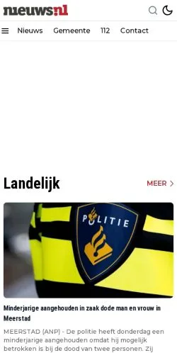 Podgląd witryny Tietjerksteradeel Nieuws, medium z kraju Holandia do artykułów sponsorowanych