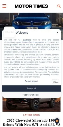 Anteprima del sito 301 Moved Permanently, media di Stati Uniti per articoli sponsorizzati