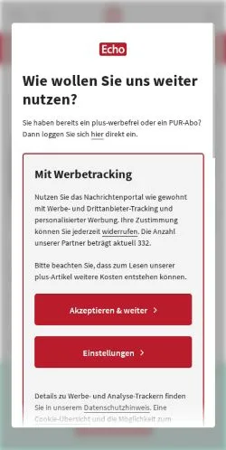 Forhåndsvisning av nettstedet Aktuelle Nachrichten aus Südhessen, medium fra Tyskland for sponsede artikler