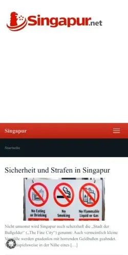 Sponsorlu makaleler için Almanya medyası Singapur sitesinin önizlemesi