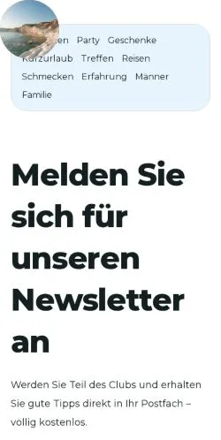 Anteprima del sito abenteuertagtraum.de, media di Germania per articoli sponsorizzati