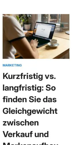 Aperçu du site globalermarkt.de, média de Allemagne pour articles sponsorisés