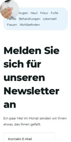 Podgląd witryny ruhigepflege.de, medium z kraju Niemcy do artykułów sponsorowanych