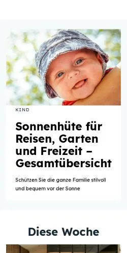 Vorschau der Website trendigemode.de, Medium aus Deutschland für gesponserte Artikel