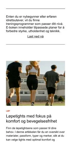 Forhåndsvisning af fithjelp.com, medie fra Norge til sponsorerede artikler