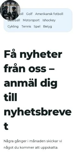 Anteprima del sito bettingvalet.se, media di Svezia per articoli sponsorizzati