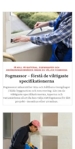 Anteprima del sito byggtekniker.se, media di Svezia per articoli sponsorizzati