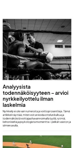 Anteprima del sito kertoimetboost.fi, media di Finlandia per articoli sponsorizzati