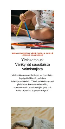 Anteprima del sito lastensivu.fi, media di Finlandia per articoli sponsorizzati