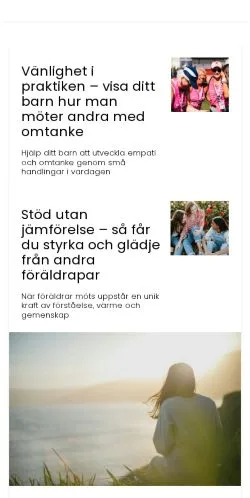 Anteprima del sito modernmor.se, media di Svezia per articoli sponsorizzati