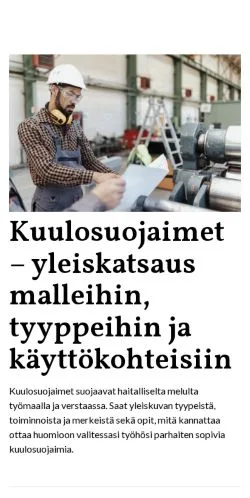 Anteprima del sito rakennablogi.fi, media di Finlandia per articoli sponsorizzati