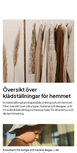 Anteprima del sito stilguru.se, media di Svezia per articoli sponsorizzati