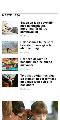 Anteprima del sito sundtid.se, media di Svezia per articoli sponsorizzati