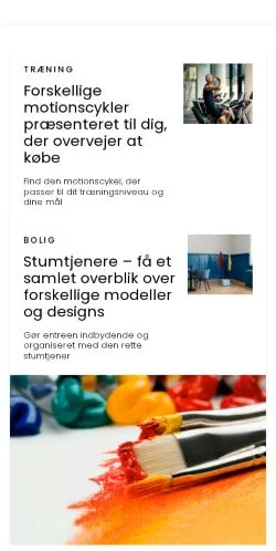 Forhåndsvisning av nettstedet aalborgupdate.dk, medium fra Danmark for sponsede artikler