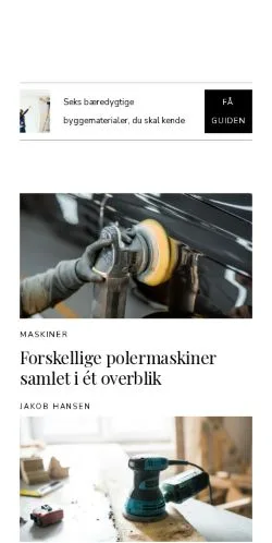 Anteprima del sito bedrebyggeri.dk, media di Danimarca per articoli sponsorizzati