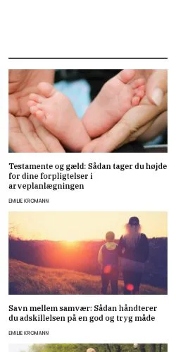 Anteprima del sito bedrejura.dk, media di Danimarca per articoli sponsorizzati
