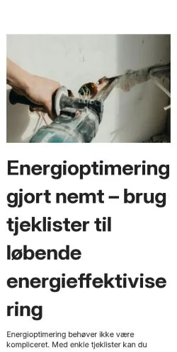 Forhåndsvisning av nettstedet eltip.dk, medium fra Danmark for sponsede artikler