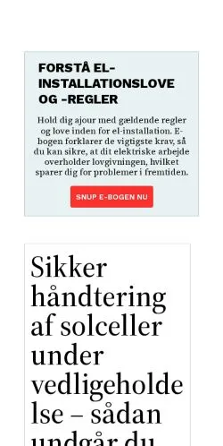Anteprima del sito elverden.dk, media di Danimarca per articoli sponsorizzati