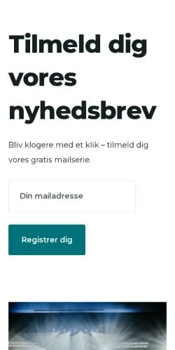 Vista previa del sitio eventguides.dk, medio de Dinamarca para artículos patrocinados