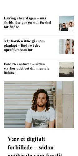Voorbeeld van de site farmula.dk, medium uit Denemarken voor gesponsorde artikelen