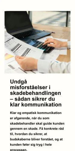 Anteprima del sito forsikringstorvet.dk, media di Danimarca per articoli sponsorizzati
