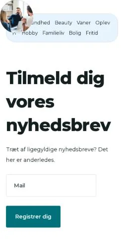 Anteprima del sito fritidskanalen.dk, media di Danimarca per articoli sponsorizzati