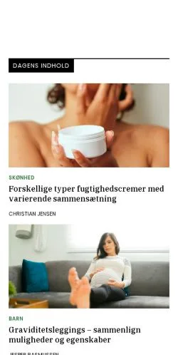 Anteprima del sito gavebutler.dk, media di Danimarca per articoli sponsorizzati