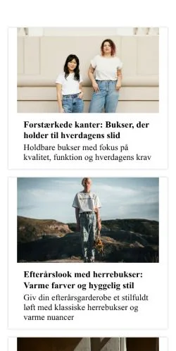 Anteprima del sito godebukser.dk, media di Danimarca per articoli sponsorizzati