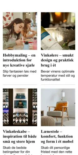 Anteprima del sito hobbydyrkeren.dk, media di Danimarca per articoli sponsorizzati