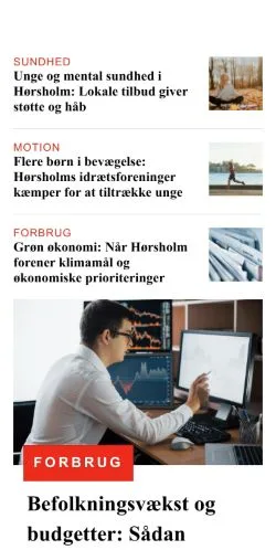 Anteprima del sito hoersholmliv.dk, media di Danimarca per articoli sponsorizzati