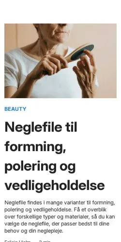 Anteprima del sito holbaekker.dk, media di Danimarca per articoli sponsorizzati