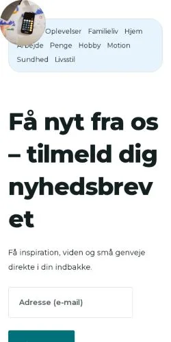 Anteprima del sito holbaekmagasinet.dk, media di Danimarca per articoli sponsorizzati
